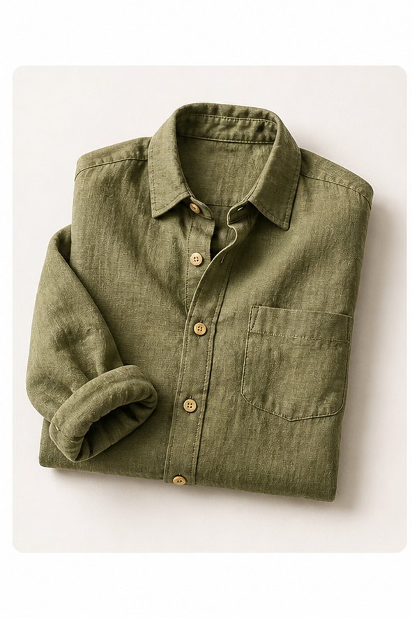 Produktfoto: Leinen-Overshirt
